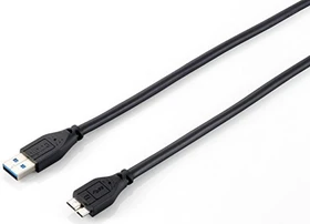 Equip Adapterkabel USB-A 3.0 [Stecker] auf USB Micro-B 3.0 [Stecker], 1.8m