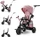 Kinderkraft Easytwist Dreirad rosa (KKRETWIPNK0000)