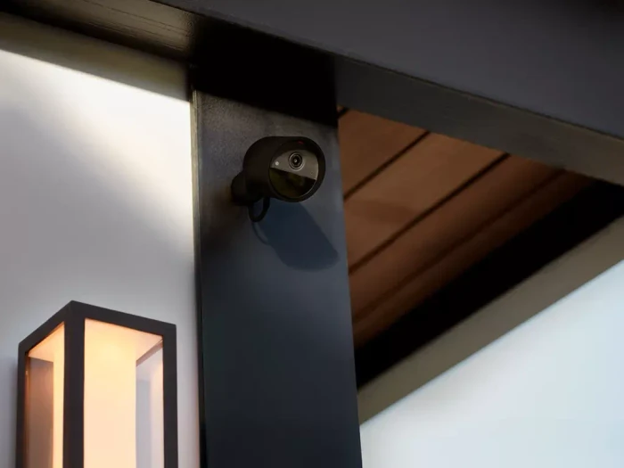 Philips Hue Secure 2K Kamera, kabelgebunden, schwarz