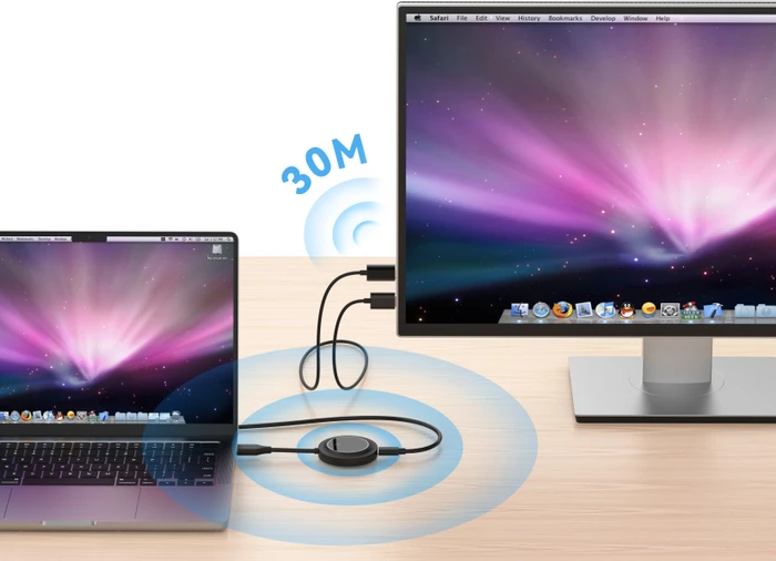 Conceptronic ATHERIC02B HDMI, Wireless Extender Kit Extender Set