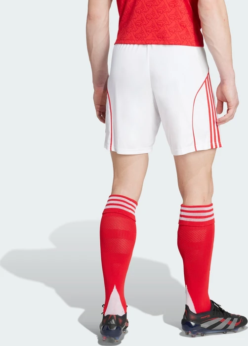 adidas FC Arsenal 2025/2026 Ausweichshorts white/better scarlet (Herren)