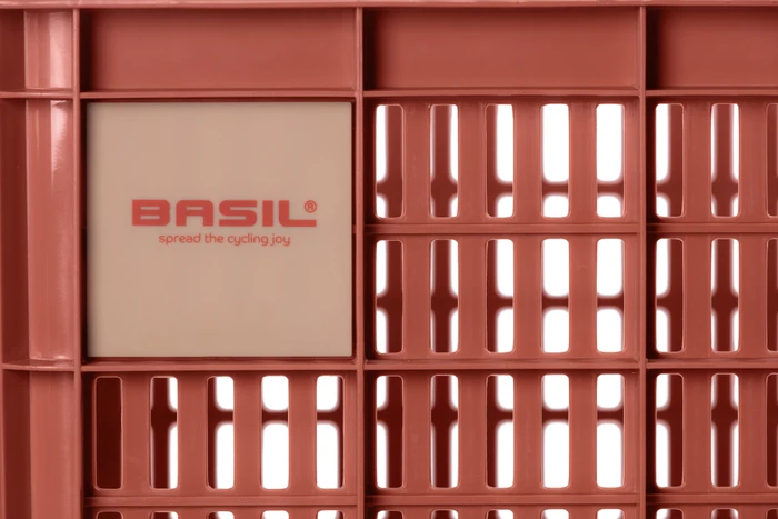 Basil Crate S Fahrradkorb terra red
