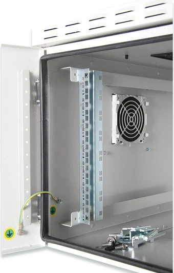 Digitus Professional Outdoor Wandschrank 9HE, IP55, grau, 600mm tief
