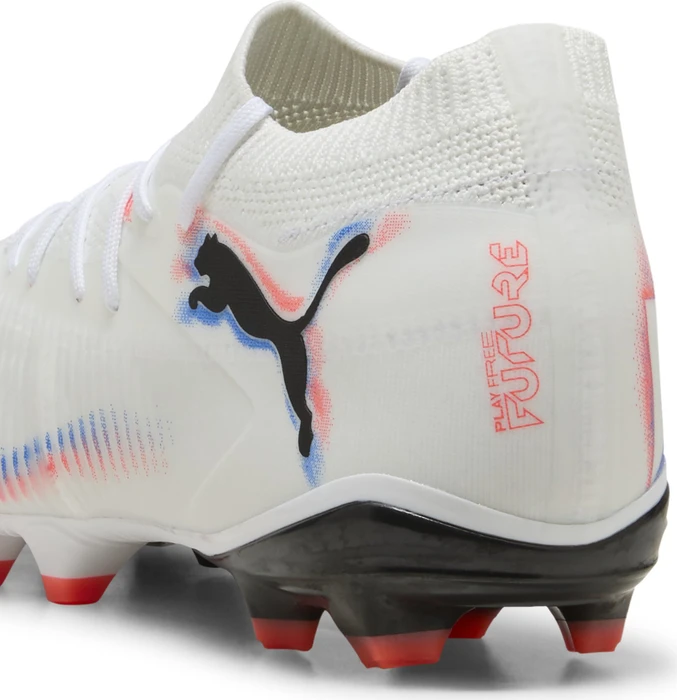 Puma Future 8 Match FG/AG puma white/puma black/glowing red (Junior)