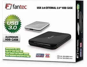 Fantec ALU-25U3, silber, USB 3.0 Micro-B