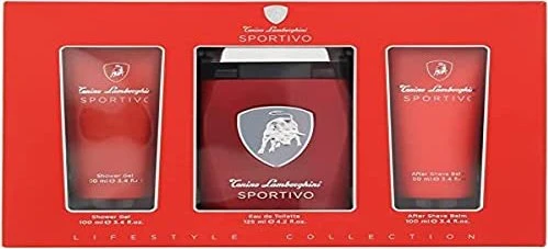 Tonino Lamborghini Sportivo EdT 125ml + Deodorant Spray 100ml + After Shave 100ml Duftset