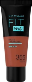 Maybelline Fit Me Matte & Poreless Foundation 355 pecan, 30ml