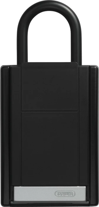 ABUS KeyGarage 777 mit Bügel Schlüsselkasten, schwarz/silber, elektronisches Zahlenschloss (53508)