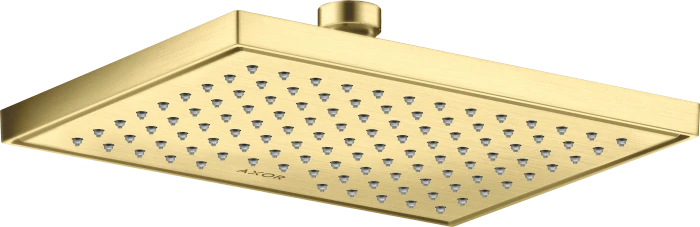 Hansgrohe AXOR ShowerSolutions Kopfbrause 245/185 1jet brushed brass