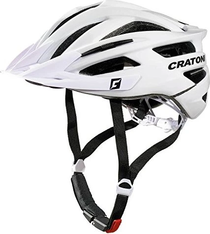 Cratoni Agravic Helm white glossy