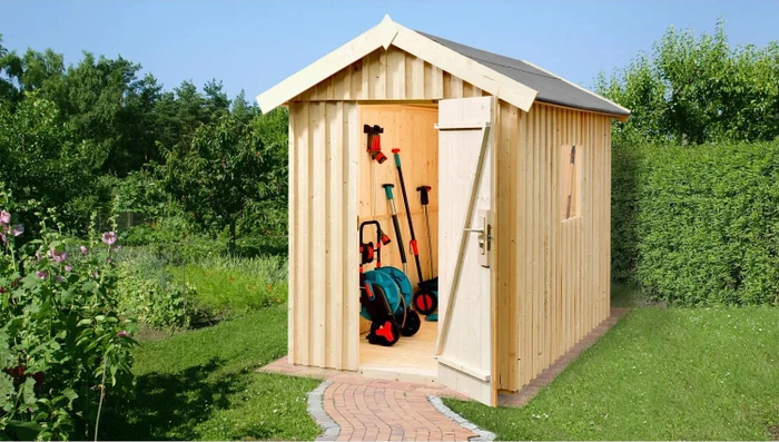Weka 348 162x168cm Gerätehaus