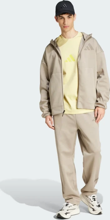 adidas Z.N.E. Zip Hoodie putty beige (Herren)