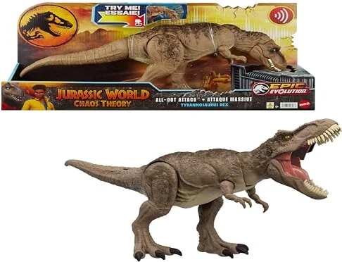 Mattel Jurassic World - All-Out Attack Tyrannosaurus Rex