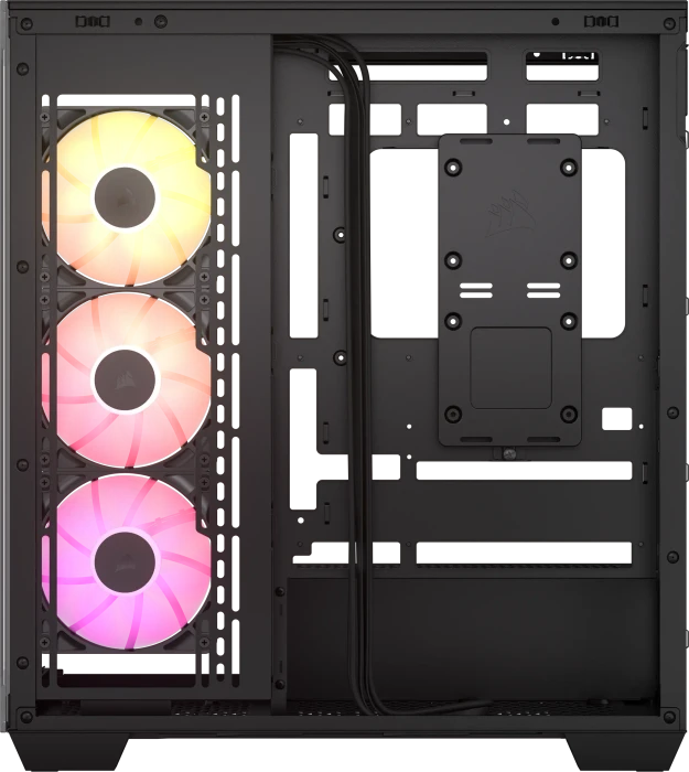 Corsair 3500X ARGB, schwarz, Glasfenster