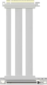 Glotrends Riser Kabel, gewinkelt, PCIe 5.0, 200mm, weiß