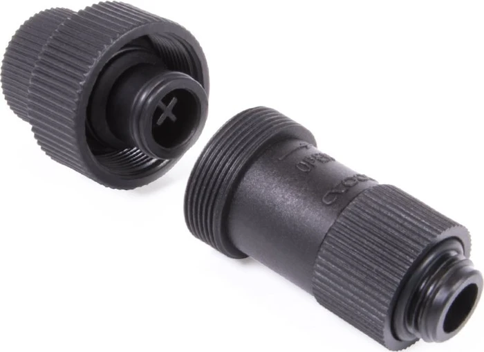 Alphacool HF Schnellverschluss Kupplung Set G1/4" AG/AG, schwarz