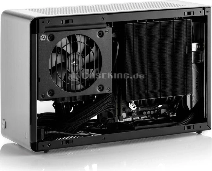 DAN Cases A4-SFX V4, schwarz, Mini-ITX