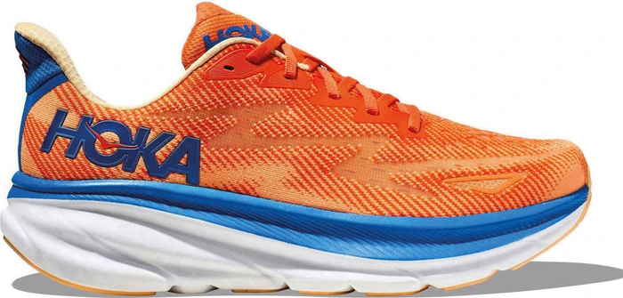 Hoka Clifton 9 vibrant orange/impala (Herren)