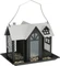Trixie Vogelfutterhaus Villa mit 3 Kammern, schwarz/weiß Vorschaubild
