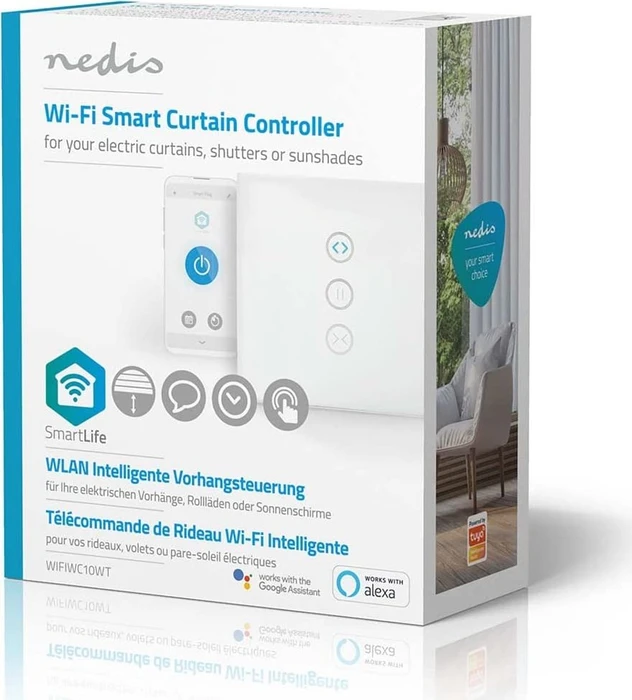 Nedis SmartLife WiFi-Wandschalter