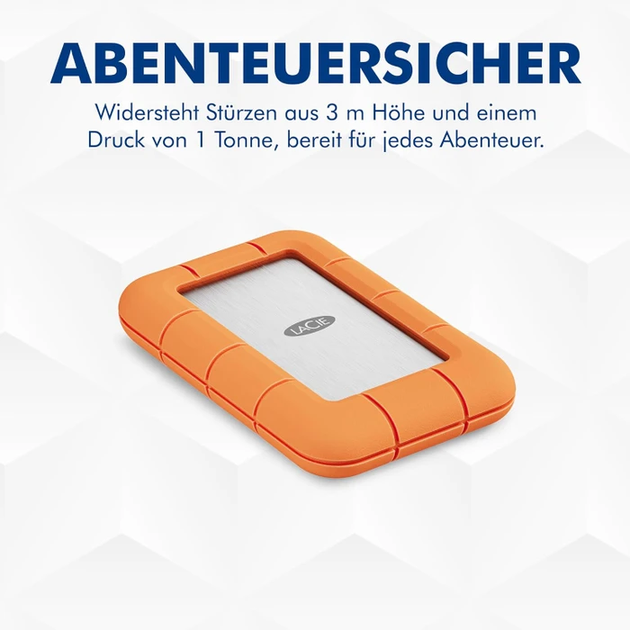 LaCie Rugged SSD4, 1TB, Thunderbolt 4 / USB4