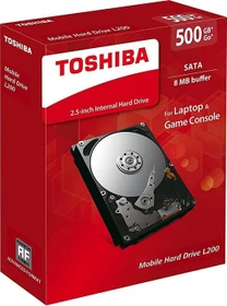 Toshiba L200 Laptop PC Slim 500GB, 512e / 2.5" / SATA 3Gb/s, retail
