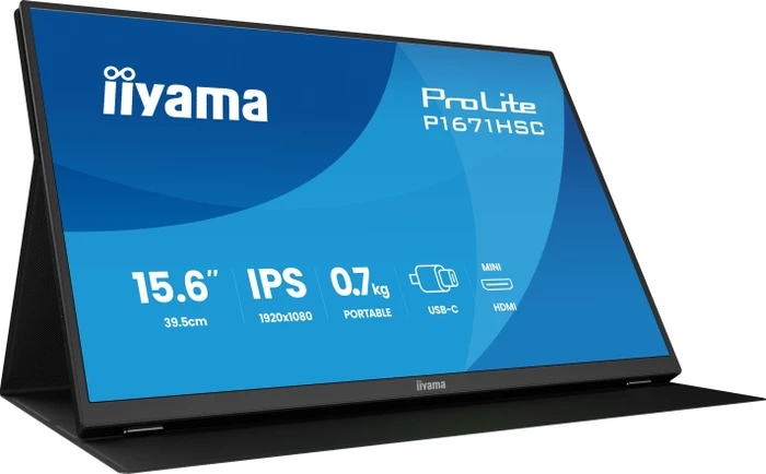 iiyama ProLite P1671HSC-B1, 15.6"