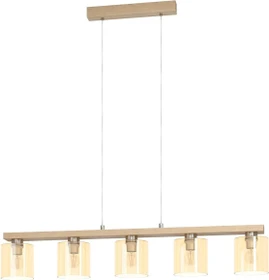 Eglo Castralvo Pendelleuchte 5-flammig nickel matt