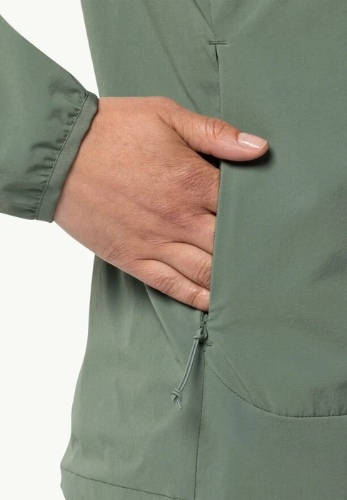 Jack Wolfskin Prelight Overhead Funktionsjacke picnic green (Damen)