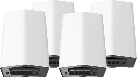 Netgear Orbi Pro Wi-Fi 6 SXK80B4, AX6000, Router und 3x Repeater Set, 4er-Bundle