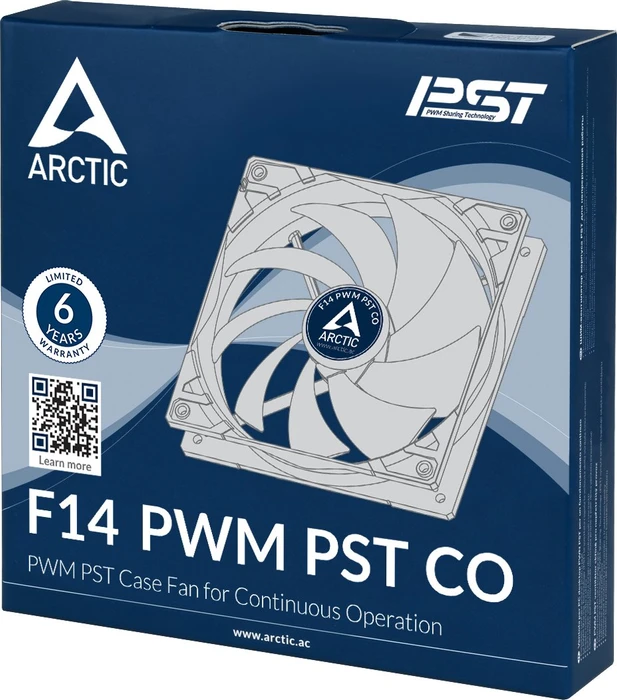ARCTIC F14 PWM PST CO grau, 140mm