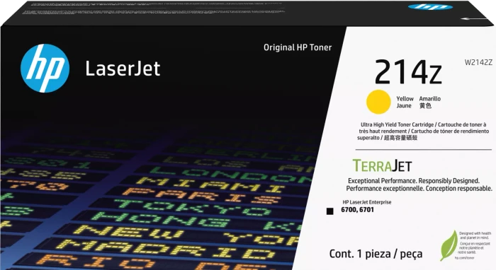 HP Toner 214Z gelb ultra hohe Kapazität