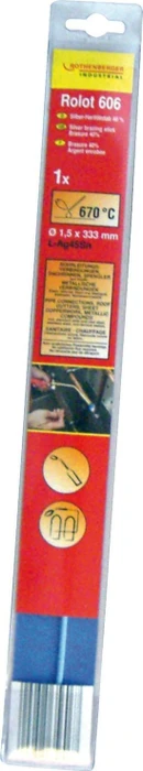 Rothenberger Rolot 606 Silberhartlot bleifrei 1.5mm