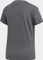 adidas Essentials 3-Streifen T-Shirt kurzarm dark grey heather/true pink (Damen) Vorschaubild