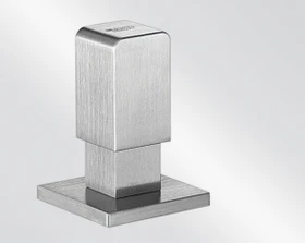 Blanco Zug-Ablauffernbedienung Levos edelstahl seidenmatt