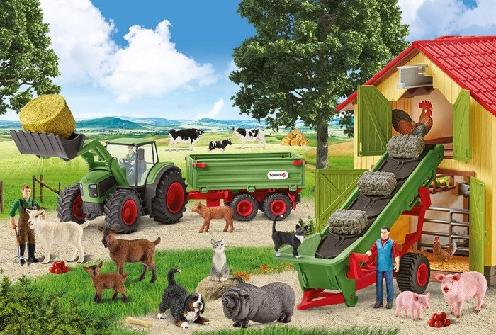 Schmidt Spiele Heueinfahrt auf dem Bauernhof