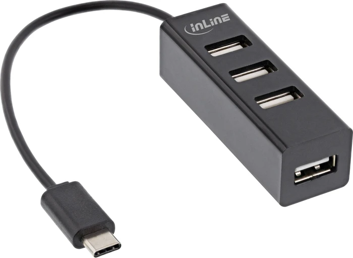 InLine 4-Port USB-Hub, USB-C 2.0 [Stecker]