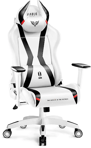 Diablo Chairs X-Horn 2.0 King Gamingstuhl, weiß