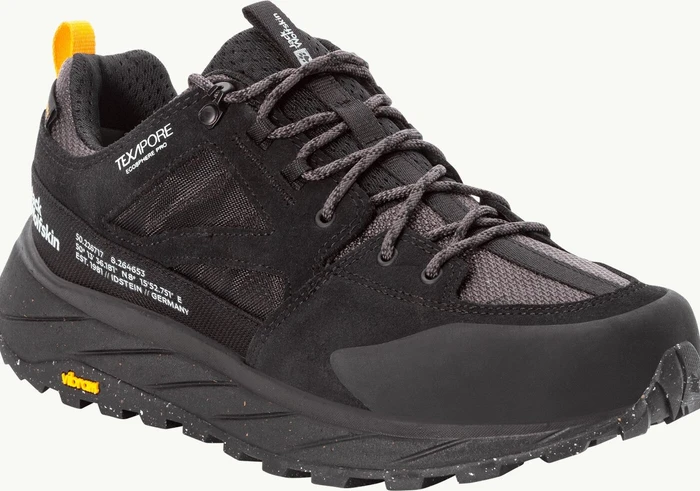 Jack Wolfskin Terraquest Texapore Low schwarz (Herren)