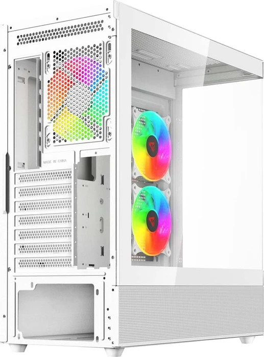 Savio Sigma X1 White, Glasfenster