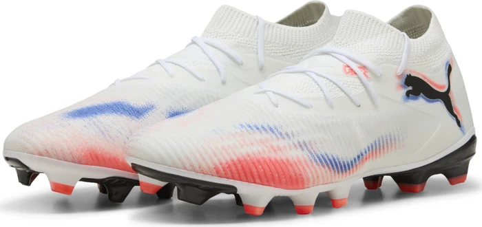 Puma Future 8 Match FG/AG puma white/puma black/glowing red (Junior)