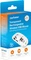 Manhattan Transparent Rechargeable Wireless Mouse, transparent/weiß, USB Vorschaubild