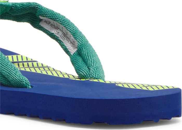 Puma Epic Flip V2 sparkling green/cobalt glaze/lime sheen (Junior)