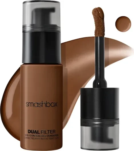 Smashbox Dual Filter 2-in-1 Concealer + Foundation dark deep 31 warm, 23.6ml