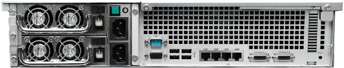 Synology RackStation RS3413xs+, 8GB RAM ECC, 4x RJ-45 1000Base-T, 4x USB 2.0, 2HE