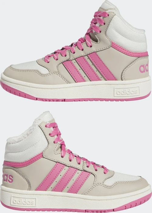 adidas Hoops Mid 3.0 wonder beige/pink fusion/off white (Junior)