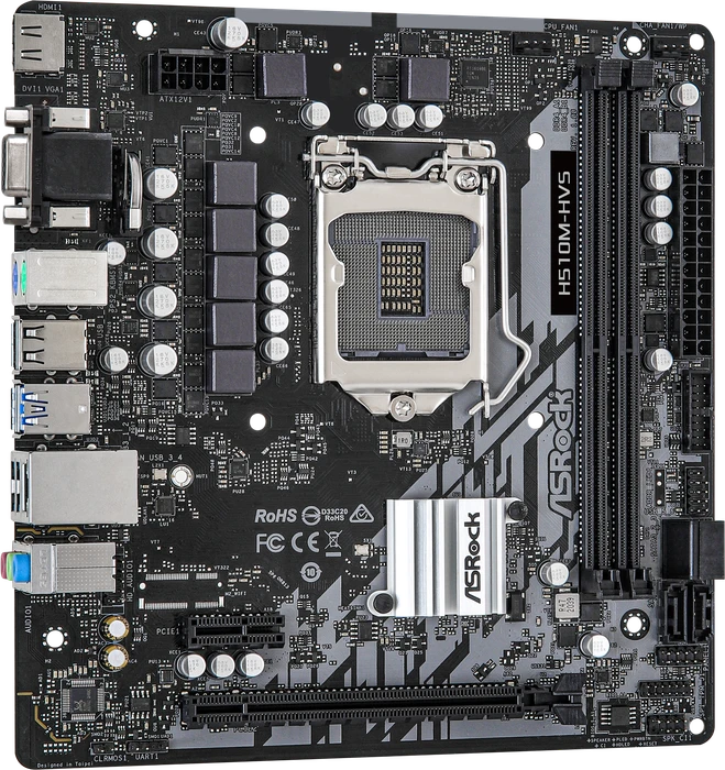 ASRock H510M-HVS (Intel 1200)