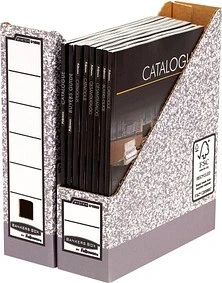 Fellowes Bankers Box Stehsammler, A4, grau, 10er-Pack