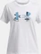 Under Armour Big Logo UA Fill Funktionsshirt kurzarm white/harbor blue/ether blue (Junior) Vorschaubild