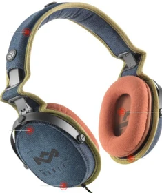 House of Marley Jammin Collection Rise Up Blue Denim